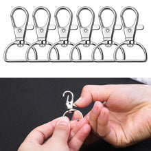 anezus Key Chain Clip Hook, Anezus D Ring Clip Keychain Lanyard Swivel Snap Hooks Clip on Key Ring for Crafts and Purse Hardware (3/4 inch)